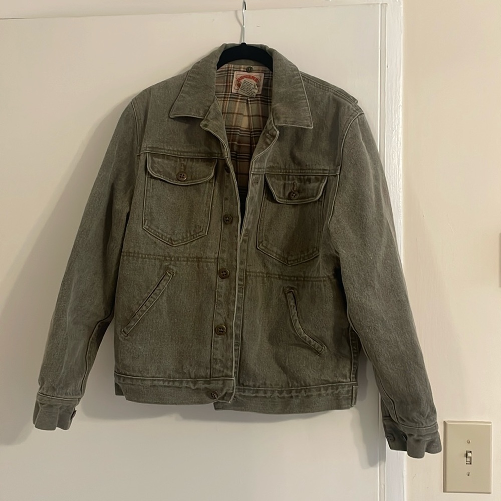 VINTAGE Banana Republic Men’s Denim Trucker Jacket Size S